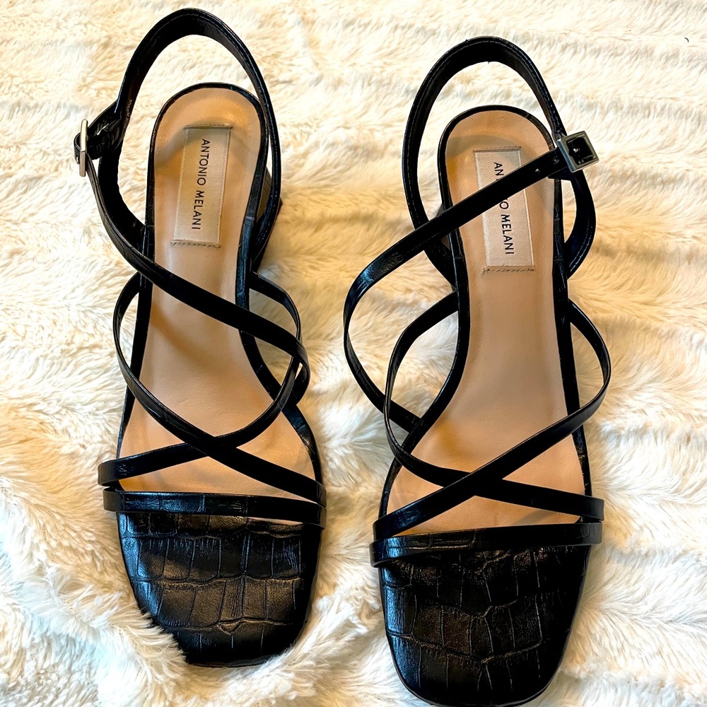 Antonio Melani size 8 M shoes worn once for a wedding.